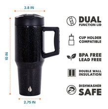 Load image into Gallery viewer, Elemental Commuter Tumbler 946ml - Black Speckle
