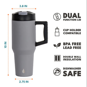 Elemental Commuter Tumbler 946ml - Graphite