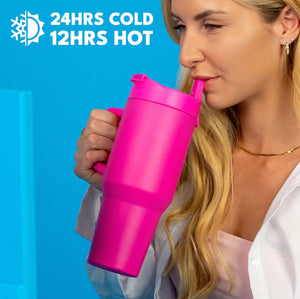 Elemental Commuter Tumbler 946ml - Hot Pink