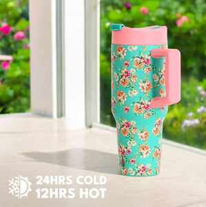 Elemental Commuter Tumbler 946ml - Vintage Flower