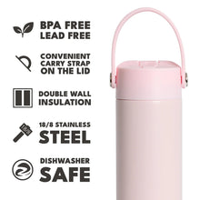 Carregar imagem no visualizador da galeria, Elemental Core Bottle 709ml - Blush Pink
