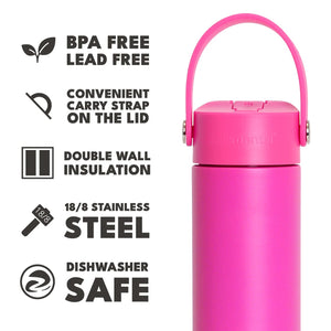 Elemental Core Bottle 709ml - Hot Pink