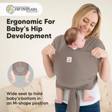 Load image into Gallery viewer, Keababies D-Lite Baby Wrap Carrier - Copper Gray
