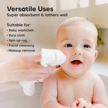 Carregar imagem no visualizador da galeria, Keababies - Deluxe Baby Washcloths (Pistachio)
