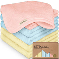Keababies - 6pk Deluxe Baby Washcloths (Candy Pop)
