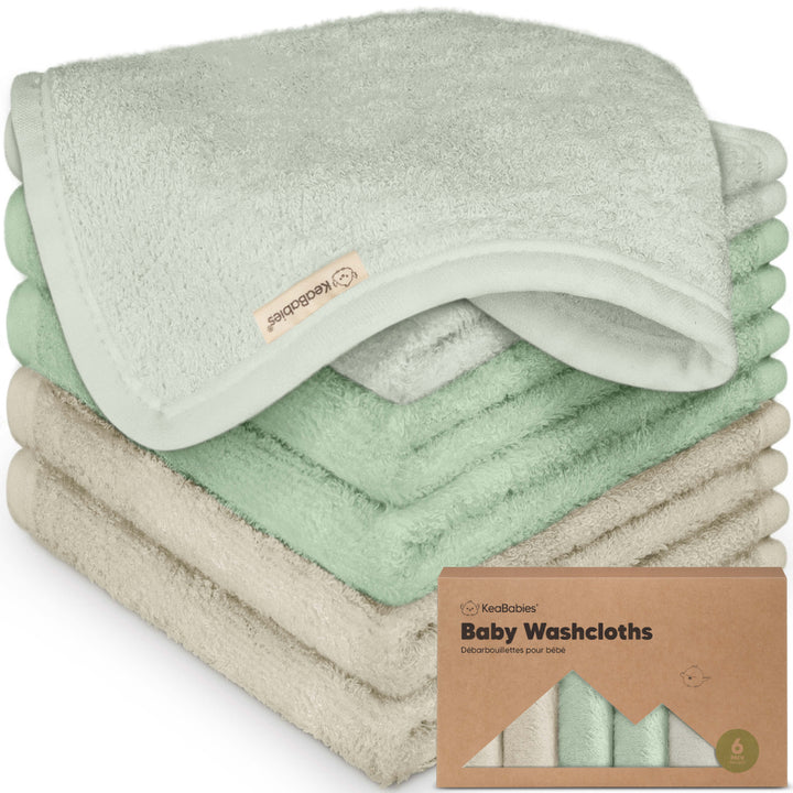 Keababies - Panos de banho de luxo para bebês (Rosa Blush)