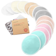 KeaBabies Comfy Nursing Breast Pads - Pastel Touch