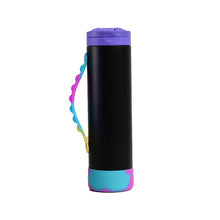 Load image into Gallery viewer, Elemental Iconic Pop Fidget 591ml Bottle with Sport cap- Black Tie Dye
