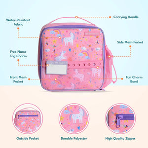 Elemental Construction Chomper Kids Lunch Bag