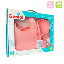 Load image into Gallery viewer, Genial 7pc Silicone Feeding Set
