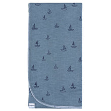 Cargar imagen en el visor de la galería, Gerber 4pc Flannel Blankets - Whale
