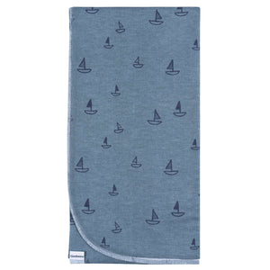 Gerber 4pc Flannel Blankets - Whale