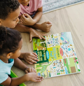 Melissa & Doug - Reusable Sticker Pad - Habitats