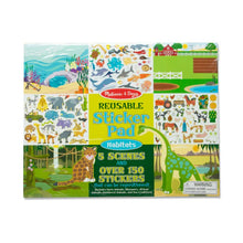 Afbeelding in Gallery-weergave laden, Melissa &amp; Doug - Reusable Sticker Pad - Habitats
