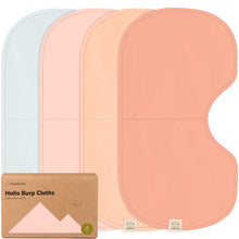 Afbeelding in Gallery-weergave laden, Keababies 1pc Hallo Burp Cloths (Flora Dew)
