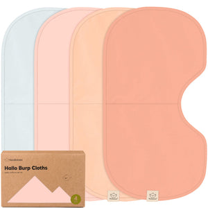Keababies 1pc Hallo Burp Cloths (Flora Dew)
