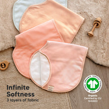 Afbeelding in Gallery-weergave laden, Keababies 1pc Hallo Burp Cloths (Flora Dew)
