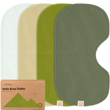 Afbeelding in Gallery-weergave laden, Keababies 1pc Hallo Burp Cloths (Palms)
