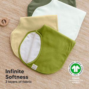 Keababies 1pc Hallo Burp Cloths (Palms)