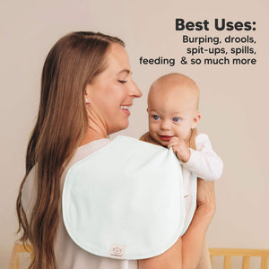 Keababies 1pc Hallo Burp Cloths (Palms)