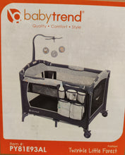 Cargar imagen en el visor de la galería, Baby Trend EZ Rest Playard - Twinkle Little Forest
