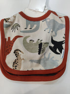 Gerber 2pc Boys Bibs - Dino