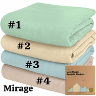 Keababies 1pc Lumi Muslin Swaddle Blankets (Mirage)