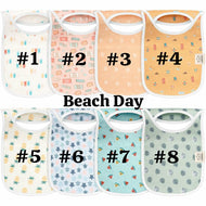 Keababies 1pc Hallo Drool Bibs (Beach Day)