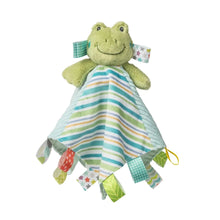 Load image into Gallery viewer, Taggies Peepers Frog Character Blanket
