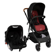 Infanti NOA Travel System - Black/ Red