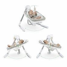 Cargar imagen en el visor de la galería, Ingenuity AnyWay Sway Multi-Direction Portable Baby Swing - Spruce (with music)
