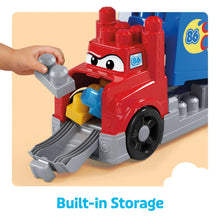 Carregar imagem no visualizador da galeria, MEGA BLOKS First Builders Build &amp; Race Rig Toy Blocks (19 Pieces) For Toddler
