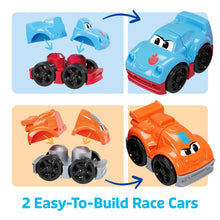 Carregar imagem no visualizador da galeria, MEGA BLOKS First Builders Build &amp; Race Rig Toy Blocks (19 Pieces) For Toddler
