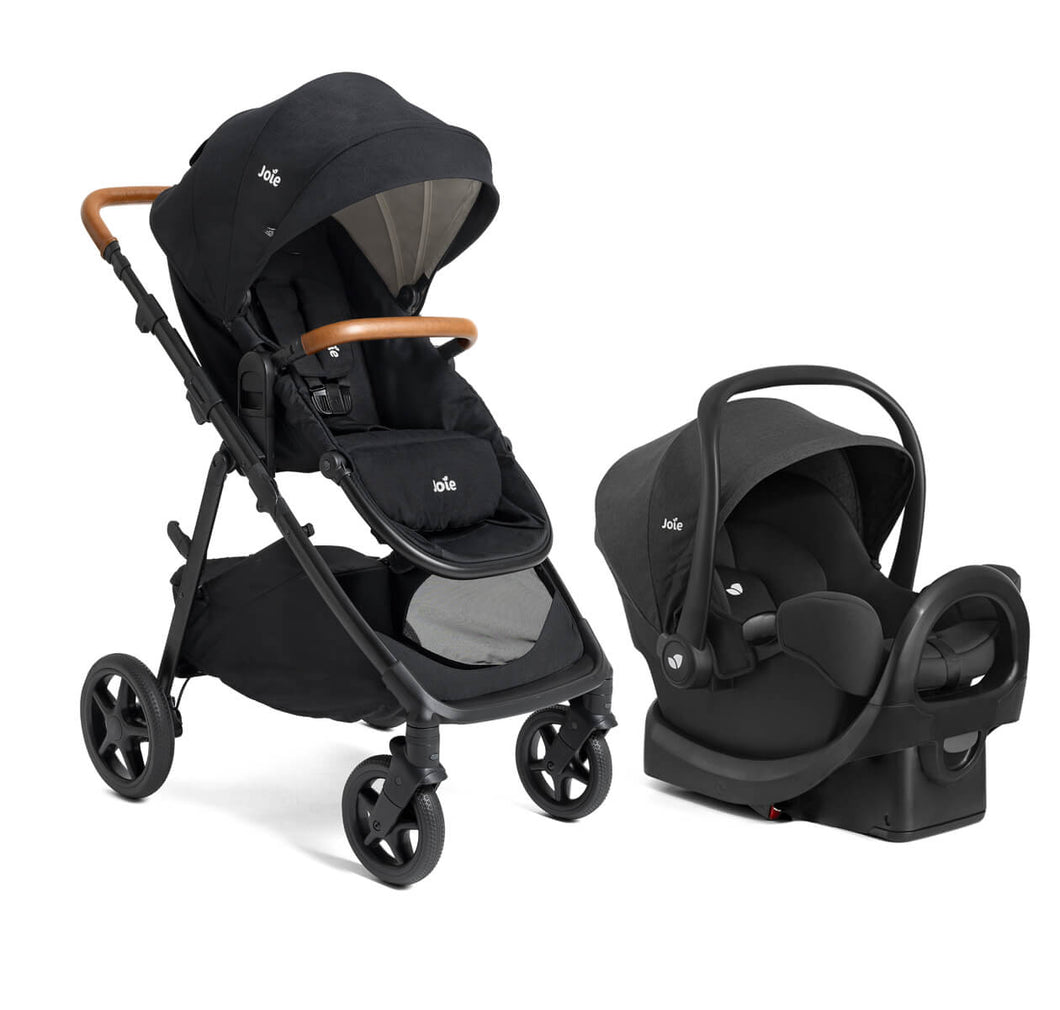 Joie Ginger Travel System with rue car seat & base - Shale