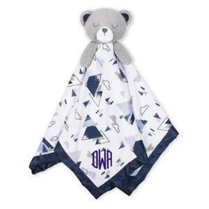 Just Born XL Security Blanket- Blue Bear