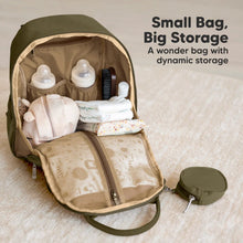 Load image into Gallery viewer, KeaBabies Play Diaper Backpack - Dark Olive
