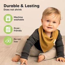 Carregar imagem no visualizador da galeria, Keababies Lumi Muslin Bandana Bibs- Mirage (8-pieces)
