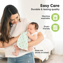 Load image into Gallery viewer, Keababies 5pk Softe Muslin Baby Burp Cloth (Roarsome)
