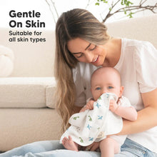 Load image into Gallery viewer, Keababies 5pk Softe Muslin Baby Burp Cloth (Roarsome)
