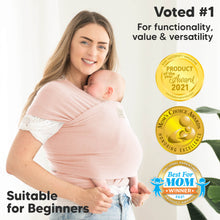 Load image into Gallery viewer, Keababies Wrap Carrier - Dusty Pink
