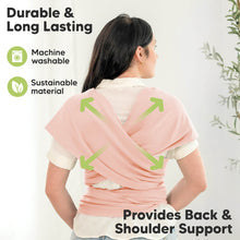 Load image into Gallery viewer, Keababies Wrap Carrier - Dusty Pink
