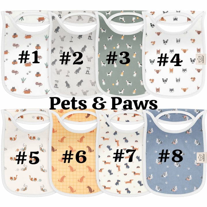 Keababies 1pc Hallo Drool Bibs (Pets & Paws)