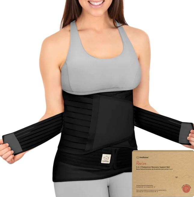 KeaBabies 3-in-1 Postpartum Belt