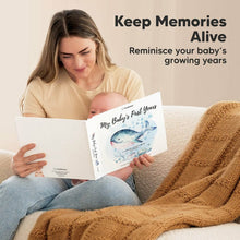 Cargar imagen en el visor de la galería, Keababies Craft Baby First Years Memory Book (Sea World)
