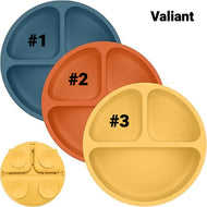 Keababies 1-piece Prep Silicone Suction Plate - Valiant