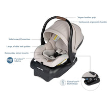 Cargar imagen en el visor de la galería, Maxi Cosi Mico Luxe Infant Car Seat - New Hope Tan
