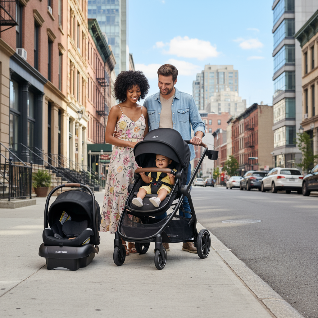 Maxi Cosi Zelia² Luxe 5-in-1 Modular Travel System - New Hope Black (US Model)