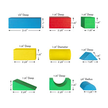 Load image into Gallery viewer, Melissa &amp; Doug 100pcs Wooden Blocks Set
