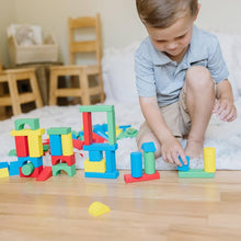 Load image into Gallery viewer, Melissa &amp; Doug 100pcs Wooden Blocks Set
