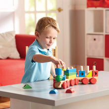 Load image into Gallery viewer, Melissa &amp; Doug Stacking Train
